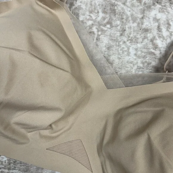 HoneyLove LiftWear CrossOver Wirefree Bra Sand Women’s Size 2X Beige Wireless - Picture 6 of 6